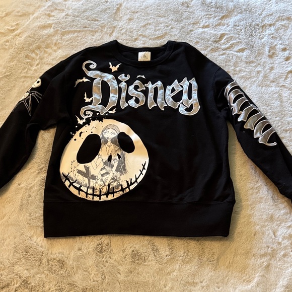 Disney Other - Disney kids Jack Skellington Black and White Crewneck